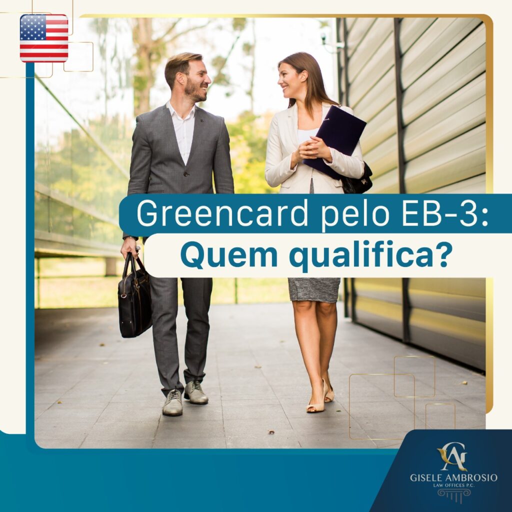 Brasileira corre o risco de perder o Green Card após processo EB-3